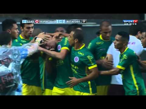 Gol de Willyan - Botafogo 0x1 Desportiva Ferroviária - Amistoso - 23/01/2016 – HD
