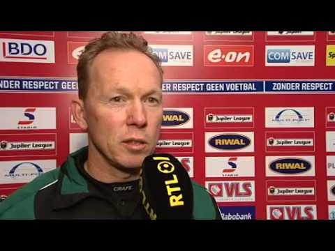 Interview Willy Boessen na afloop van FC Dordrecht - Fortun