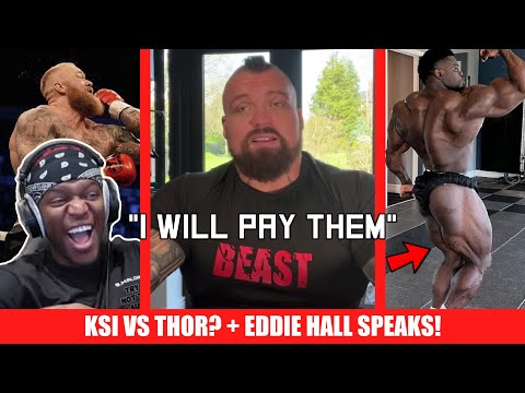Eddie Hall Speaks on Bets and Rematch + KSI Calls Out Hafthor? + Blessing Awodibu Fixed his Legs