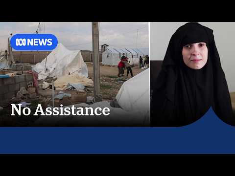 Inside Syria's Al-Roj camp IS-linked Australian women tried to leave | ABC NEWS