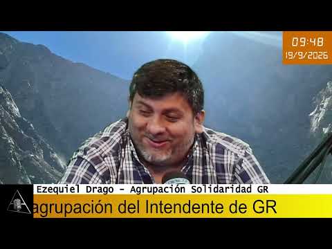 Ezequiel Drago. De la agrupación Solidaridad junto a Luis Ortiz de la Ciudad de Famatina La Rioja 