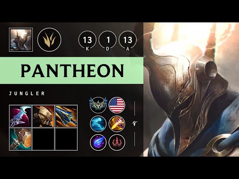 Pantheon Jungle vs Talon: Legendary - NA Challenger Patch 14.17