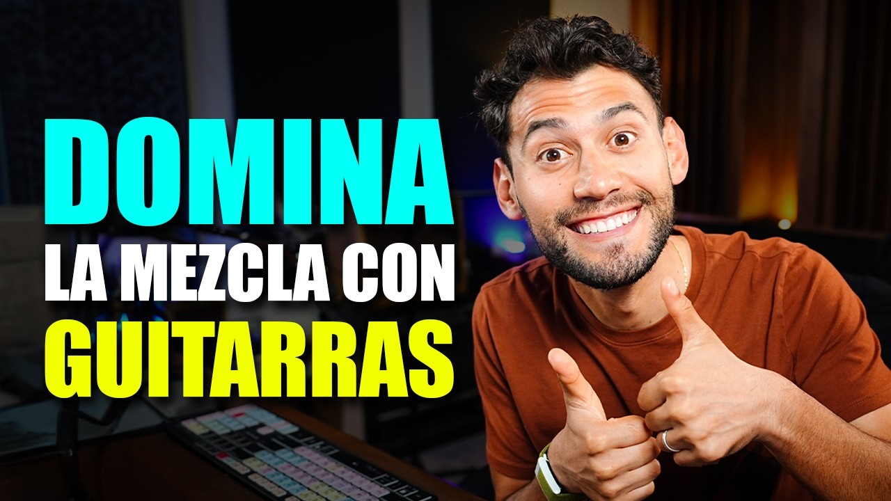 ¿Cómo mezclar GUITARRAS masivas y profesionales? (Tip de estudio)
