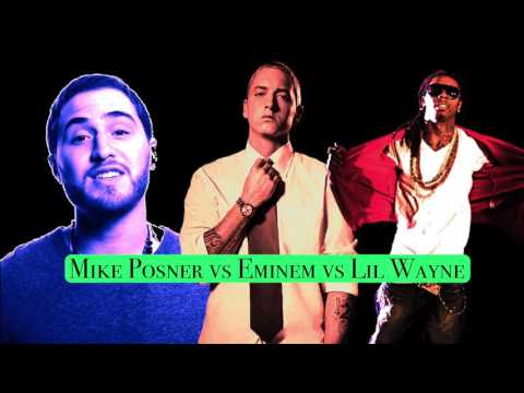 Eminem vs Mike Posner vs Lil Wayne - "Cooler Than Love" (Mashup)