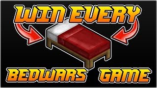 HOW TO WIN EVERY SINGLE BEDWARS GAME!? (BEST TACTIC)