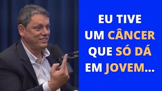 O MINISTRO TARCSIO DO GOVERNO BOLSONARO CONTA QUE TEVE UM CNCER QUE S D EM PESSOAS JOVENS