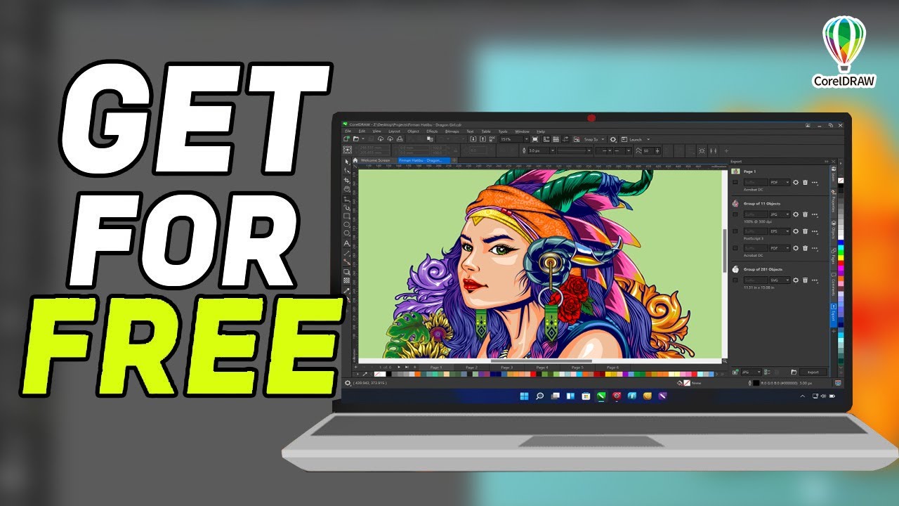 CorelDRAW Free Download Guide on PC/Laptop