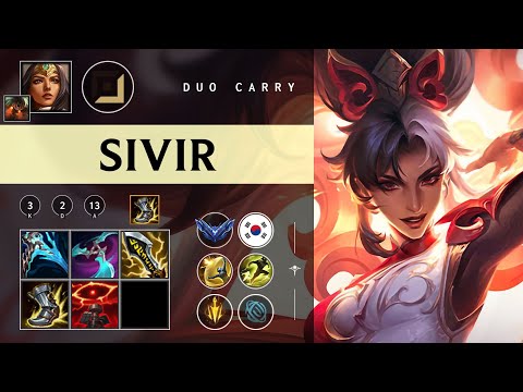Sivir ADC vs Aphelios - KR Diamond Patch 26.01