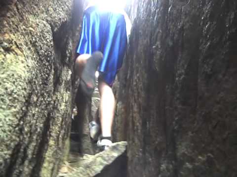 Stuck in a narrow crevice Video