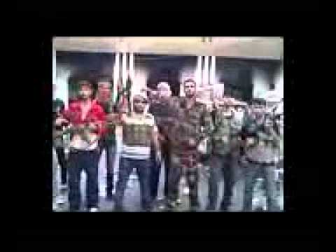 برومو يظهر بعض المقاطع والصور لحسام العساف قائد كتيبة الخضراء في دير الزور