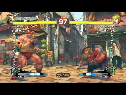 SSFIVAE~ Zangief (carlos0516) vs.  Ken (Dragon Syouryuu) HD