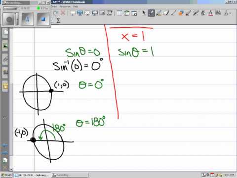 04.26.2011 - Algebra 2 & Trig - Solving Trig Equations