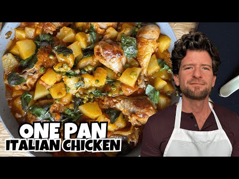 How to Make Italian Chicken and Potatoes: Easy One Pan Family Dinner