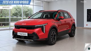 2026 Kia Niro Hybrid Unveiled - a perfect example of Kia's dedication to innovation!