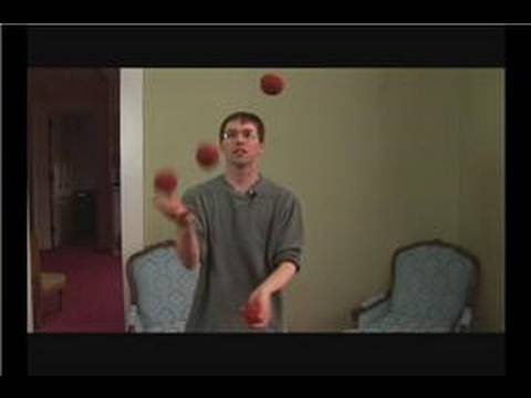 Juggling Balls : Tennis in 4 Ball Juggling