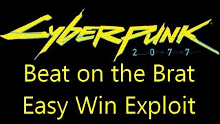How to Win Any Beat on the Brat Mission With a Cyberpunk 2077 exploit