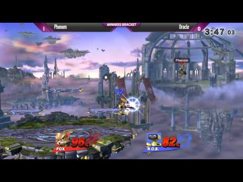 SW13 Smash Wii U - Oracle (ROB, Bowser Jr.)  vs Phenom (Fox) - Winners Bracket