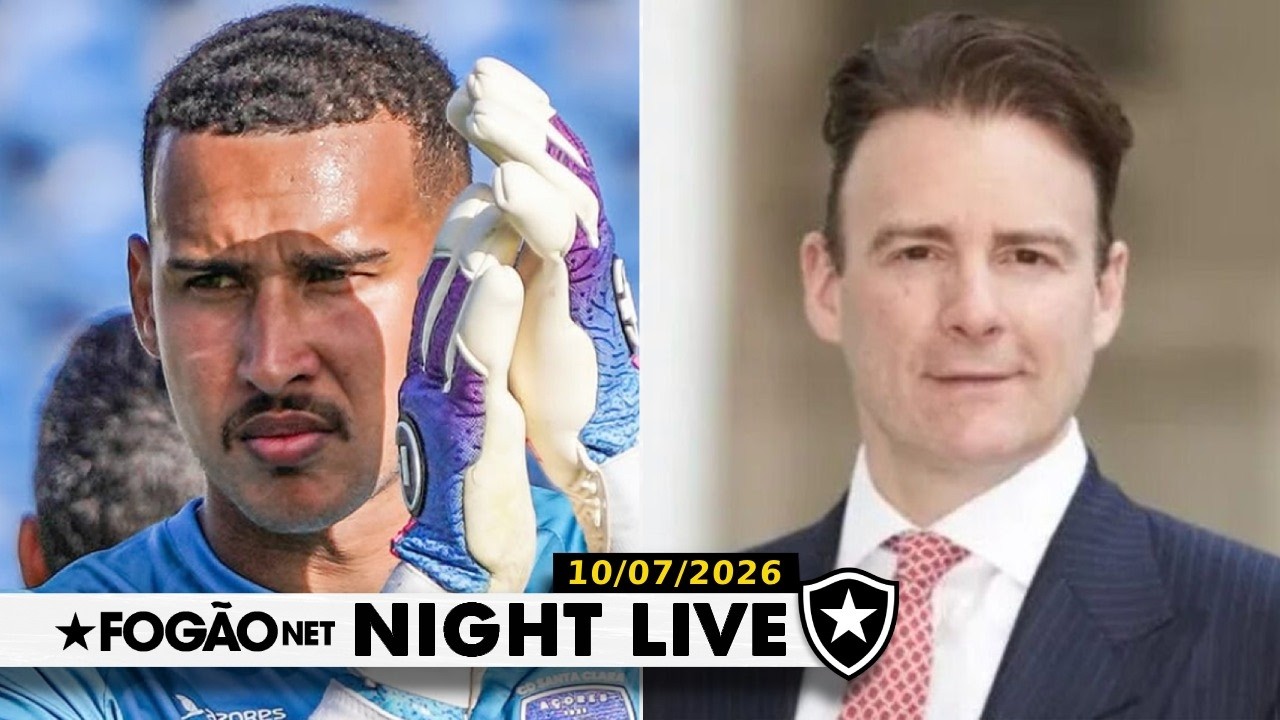 NIGHT LIVE | Gabriel Batista chega neste sábado ao Rio para assinar com Botafogo; Gabriel de Alba é esperado dia 23 no Niltão