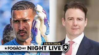 NIGHT LIVE: GABRIEL BATISTA CHEGA AMANHÃ RIO PARA ASSINAR COM BOTAFOGO / DE ALBA É ESPERADO DIA 23