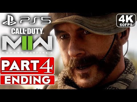CALL OF DUTY MODERN WARFARE 2 ENDING Gameplay Walkthrough Part 4 Campaign [4K 60FPS PS5]