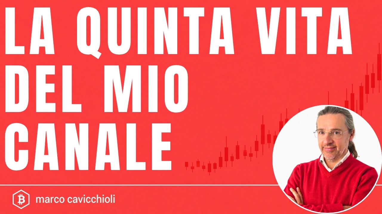 La QUINTA VITA del mio canale (che compie VENT'ANNI)