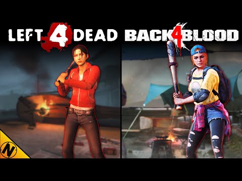 Back 4 Blood [ALPHA] vs Left 4 Dead | Direct Comparison