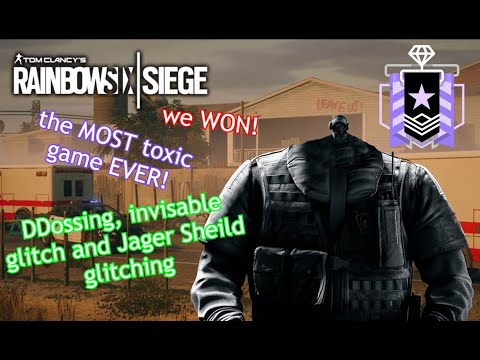 New toxic god mode/invisible glitch | Rainbow Six Siege | IQ Glitch Jager sheild glitch