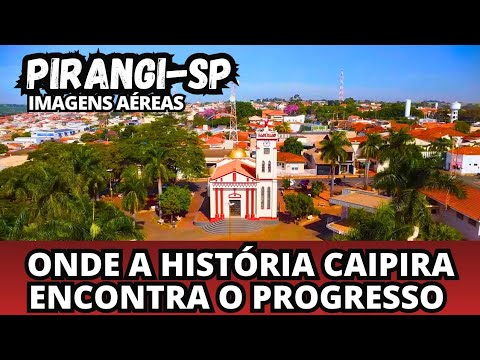 Pirangi-SP Vista de Cima: A Beleza Aérea do Interior!