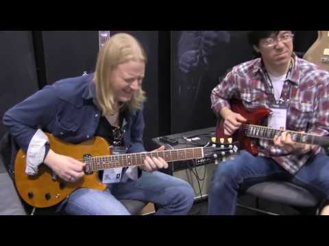 Conversation in Blues with Matt Schofield at JJ Guitars - NAMM Show California