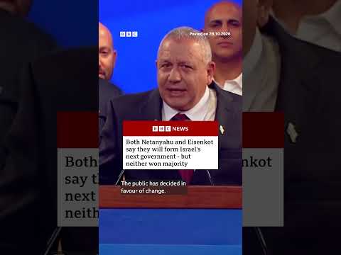 Netanyahu and Eisenkot say they'll form Israeli government but neither won majority. #BBCNews