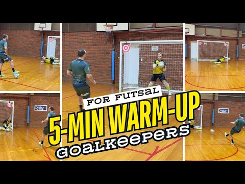 5-Minute Futsal Goalkeeper Warm-Up Routine (with Futsalroos GK Aaron Yu)