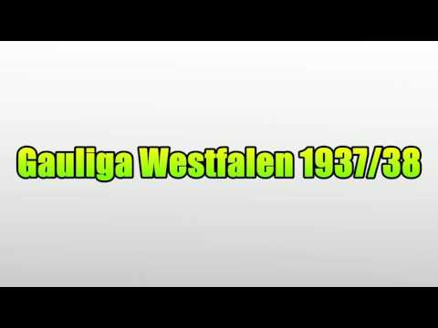 Gauliga Westfalen 1937/38