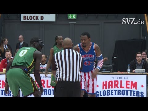 Schweriner Cheerbulls bei den Harlem Globetrotters