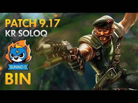 Suning-S Bin - Gangplank Top Lane - KDA 14/0/4