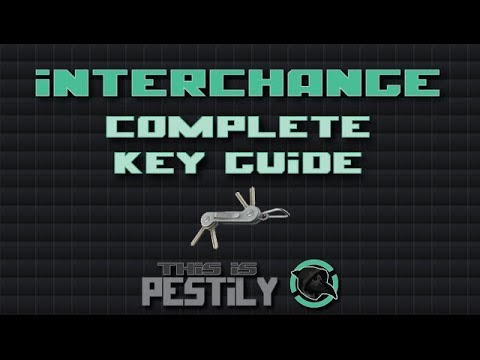 Complete Interchange Key Guide - All 9 keys including maps! - Escape from Tarkov