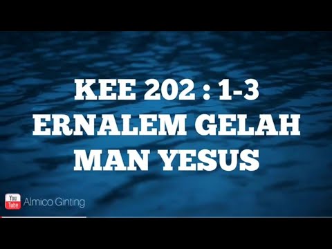 KEE GBKP 202 : 1 - 3 " ERNALEM GELAH " ( KARAOKE + LIRIK )