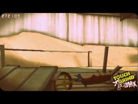 Two 180s onto long pier (WestPier) - Touchgrind BMX