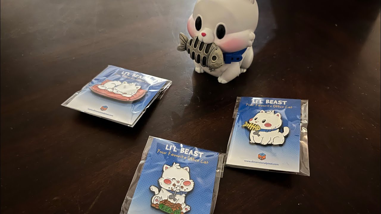 Trey’s Tabletop Crossrip - Episode 28: Dimensional Pixel’s Li’l Beast Figure and Pins