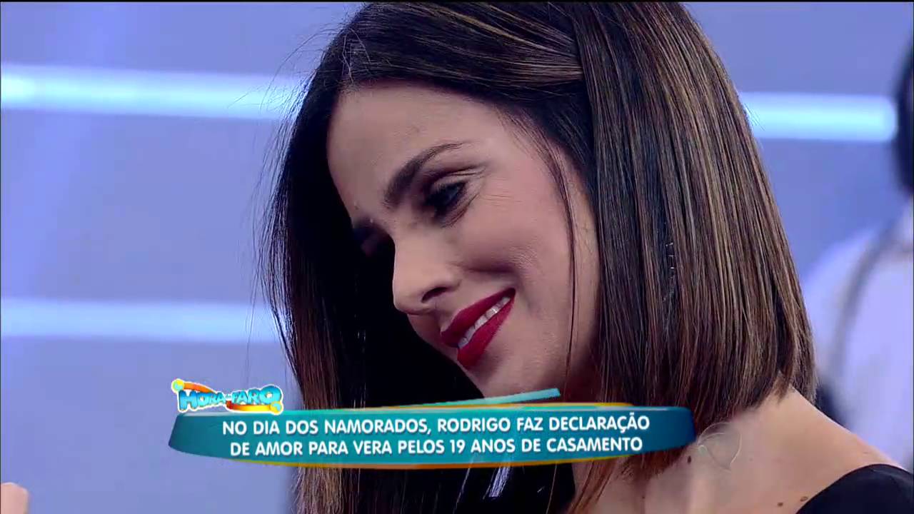 “Eu me casaria com você todos os dias da minha vida”, responde Vera Viel ao pedido de Faro