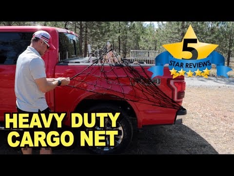 Heavy Duty Bungee Cargo Net for my Truck Bed on Everyman Driver