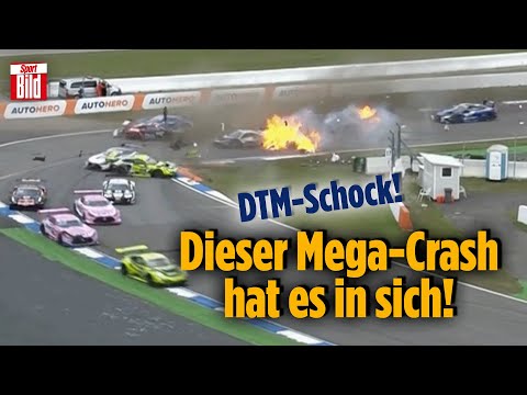 DTM: Schlimmer Unfall! Auch Schumacher beteiligt!