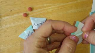 Disposable Pill Packs - Easy Origami Keeps Pills Clean and Labeled