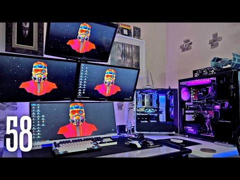 Tech Battle Episode 58 - Quad & Triple Monitor Setups