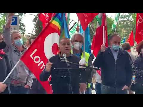 Alessandro Pagano, segretario generale Cgil Lombardia: "Basta morti sul lavoro!"