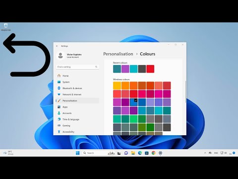 How to Reset Color Settings in Windows 11 / 10 | Restore Default color settings on windows 🎨🔄