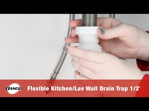 Flexible Lavatory/Kitchen Drain Trap