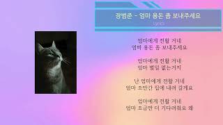 장범준 - 엄마 용돈 좀 보내주세요 (Lyrics)