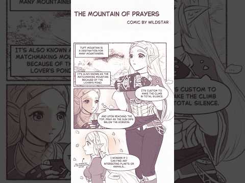 Mountain of Prayer | A Zelda Comic Dub (Between_Star) #comicdub #comics #zelda #fanart #zelink #botw