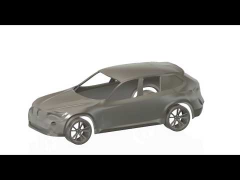 bmw x1 in Fusion 360