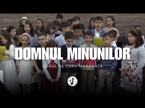 Domnul minunilor | Corul de copii Maranata - Cover Sunny Tranca
